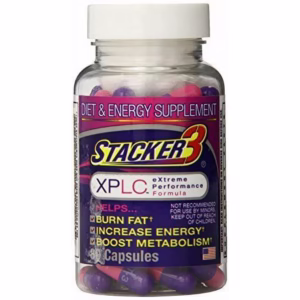 Stacker 3 XPLC Body Fat Burner and Metabolism Boosting 80 capsules